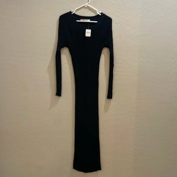 Free People | Dresses | Nwt Cozy Beach Sweater Dress | Poshmark